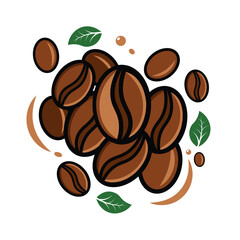 Coffee Bean Illustration
