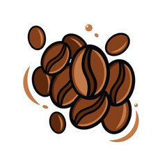 Coffee Bean Illustration
