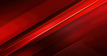 Fototapeta premium Abstract red diagonal lines create a dynamic and vibrant visual effect.