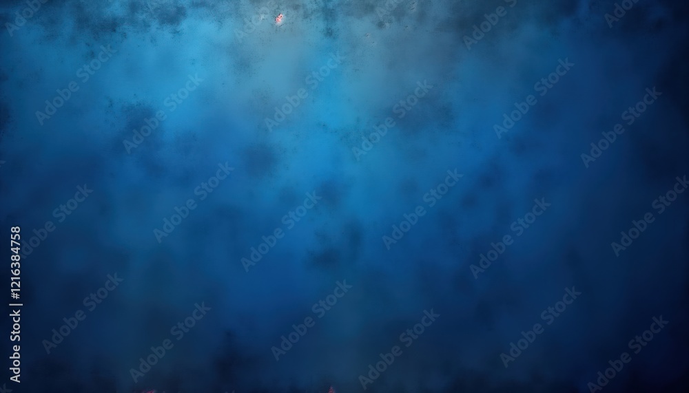 Aufkleber Blue abstract backdrop. Empty space ready for design. Grunge texture. Excellent blank canvas for adding text. Ideal for product display. Creative background for various design concepts.