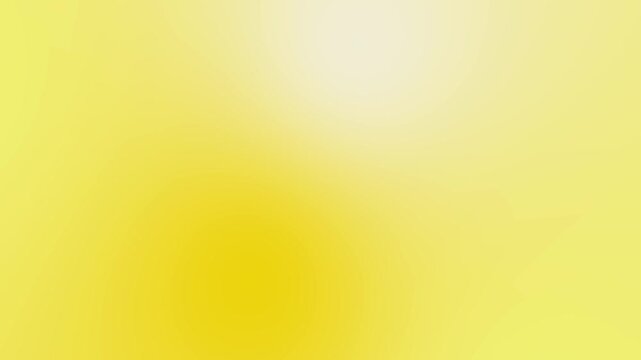 Bright yellow gradient abstract background animation