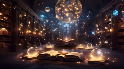 Fototapeta premium christmas lights in the city