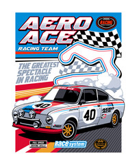 Aero Ace Racing Team Car