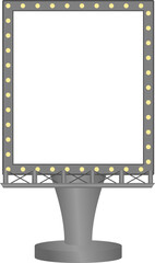 Billboard Blank Icon