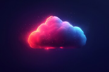 Dynamic tech cloud with smooth gradients, creating a modern and innovative look.