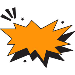 comic explosion effect