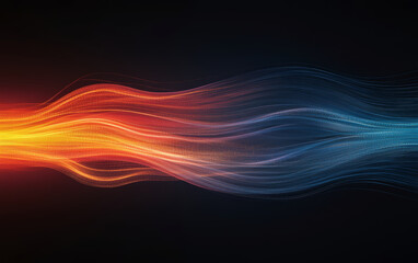 Fototapeta premium Technological sense of fashion color texture commercial background