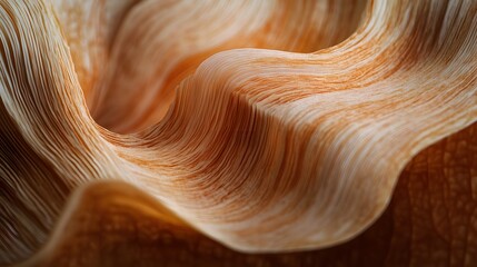 Abstract Seashell Texture Organic Waves Brown Hues