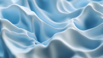 Obraz premium Blue background with waves, abstract background with shadows