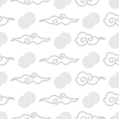 Chinese Cloud Seamless Pattern