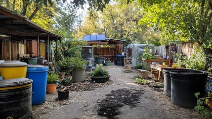 Visual urban gardens