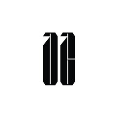 OG monogram logo design letter text name symbol monochrome logotype alphabet character simple logo