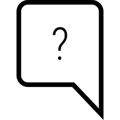 Simple vector icon chat