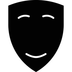 Obraz premium Simple vector icon mask