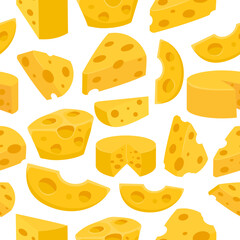 Cheese Seamless Pattern