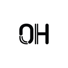 Minimalist logo,

OH monogram logo design letter text name symbol monochrome logotype alphabet character simple logo
