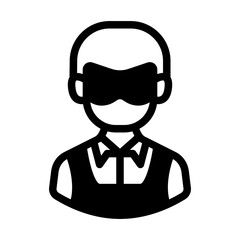 male military avatar solid