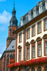 Die Altstadt von Heidelberg in Baden-Württemberg