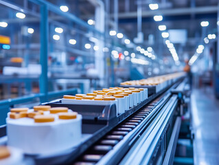 Modern Pharmaceutical Production Line