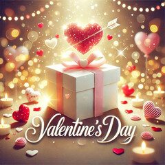 happy Valentine's day background