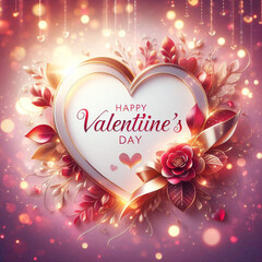 happy Valentine's day background