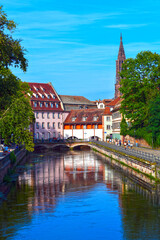 Das Viertel La Petite France in der Altstadt von Straßburg