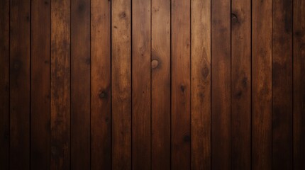 Naklejka premium Deep, Rich Brown Wooden Texture - Perfect Background for Rustic, Earthy Designs 
