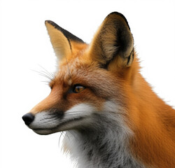 Fototapeta premium red fox isolated