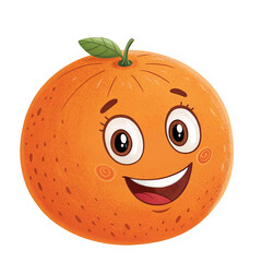 cartoon orange pumpkin