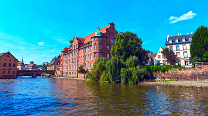 Die Thomasschule (École Saint-Thomas) in Straßburg