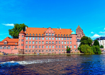 Die Thomasschule (École Saint-Thomas) in Straßburg