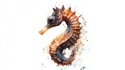 Fototapeta premium Surreal Seahorse