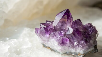 Fototapeta premium Purple Crystal Light