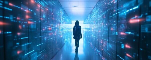 cyber security concept, data protection and secured internet access, cybersecurity