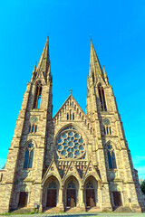 Die protestantische Paulskirche (Église Saint-Paul) in Straßburg