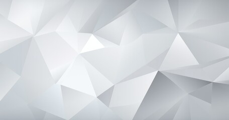 Obraz premium Abstract geometric pattern in shades of gray, suitable for backgrounds or design projects.
