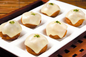 チーズたこ焼き