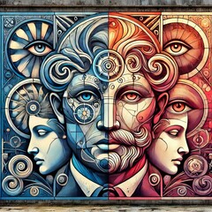 Visual Style Blend How the visual styles of the chosen eras are