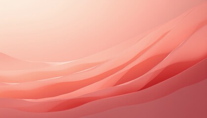 Gradient red waves with smooth abstract layers.