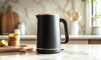 Elegant electric kettle designed for modern kitchens with efficient boiling capabilities