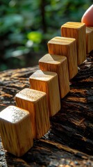 "Hand Preventing Domino Effect: Business Crisis Management and Risk Protection Concept"