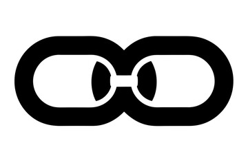 Fototapeta premium chain link icon