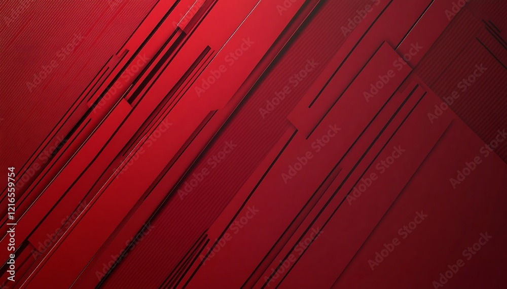 Poster abstract modern red lines stripe background gradient color. red maroon gradient with stylish line su