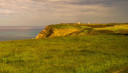 Obraz premium Asturias, Cantabrian Sea, Cape Penas