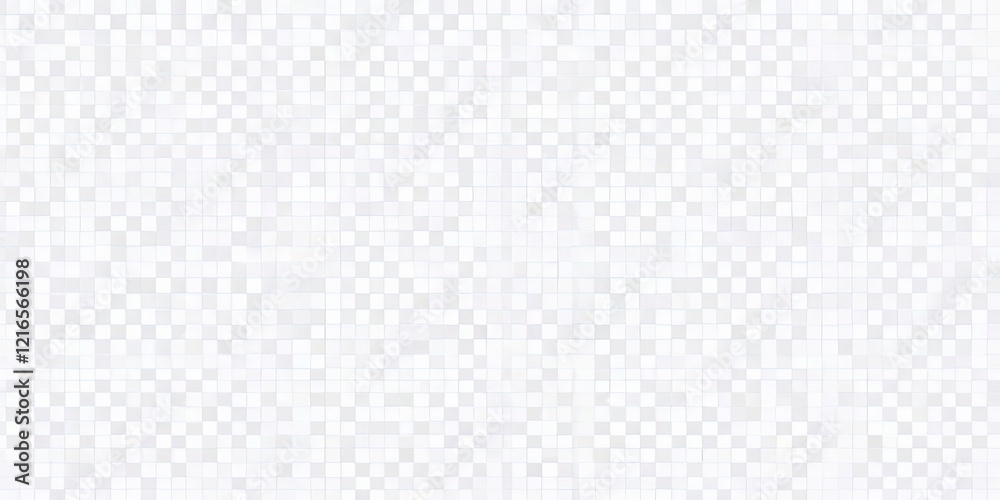 Poster A white background with a pattern of squares