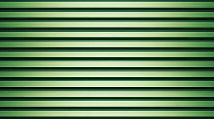 Fototapeta premium Green horizontal corrugated metal sheet texture background