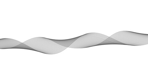 Abstract wave line for banner, wallpaper background with wave design.	