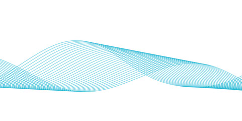 Abstract wave line for banner, wallpaper background with wave design.	