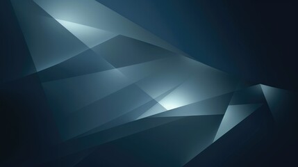 Fototapeta premium Abstract geometric design with shades of blue and light, creating a modern digital aesthetic.