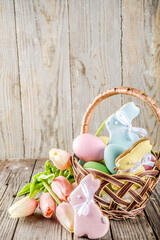 Easter holiday greetings background